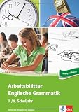 Arbeitsbl&auml;tter Englisch - Englische Grammatik 7./8 - Schuljahr: 34 Arbeitsbl&auml;tter f&uuml;r einen kommunikativen Englischunterricht - Detlef von Ziegesar, Margaret von Ziegesar