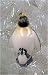 Noble Gems Mama And Baby Penguin Shiny Glass Christmas Ornament #C1753