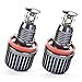 RaThun High Power Error Free H8 40W Cree LED Angel Eyes Halo Ring LED Headlights for BMW E60 E61 E63 E70 E71 E87 E89 E90 E92 E93 Car Daytime Running Lights (White)