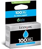 Lexmark high yield 100XL Cyan ink cartridge