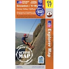 Snowdon/Yr Wyddfa and Conwy Valley/Dyffryn Conwy (OS Explorer Map Active)