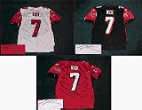 Michael Vick Atlanta Falcons Autographed Reebok NFL Football Jersey (Black, Red, White)