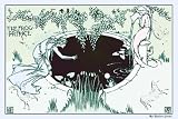 Art Poster, The Frog Prince - The Fountain - 27.5 x 18.75