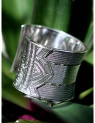 Sterling silver cuff bracelet, Magnificence - Hand Made Sterling Silver Cuff Bracelet