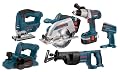 Bosch CPK60-18 18-Volt Ni-Cad Cordless 6-tool Combo Kit