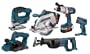 Bosch CPK60-18 18-Volt Ni-Cad Cordless 6-Tool Combo Kit