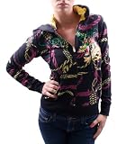 ED HARDY Christian Audiger Dragon Womens Hoodie Sweatshirt