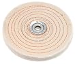 Dico 527-40-6 1/4-Inch Spiral Sewn 6-Inch Diameter 1/2-Inch Thick Buffing Wheel