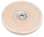 Dico 527-40-6 1/4-Inch Spiral Sewn 6-Inch Diameter 1/2-Inch Thick Buffing Wheel