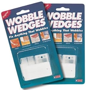 Wobble Wedges Leveling Shims, Set of 12