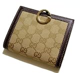 [グッチ] GUCCI GGキャンバス　Wホック財布　190392-9668 （並行輸入品）