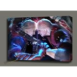 DEVIL'S MAY CRY 4 DANTE VS NERO ARTWORK ON CANVAS W GALLERY WRAP FRAMING 28X20X1.5"