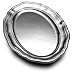 Wilton Armetale Queen Anne Large Oval Tray