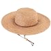 Wo's Braided Hat Dk Brn Medium
