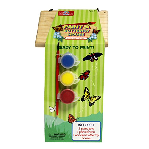 T.S. Shure Wooden Paint a Butterfly House Creativity Kit