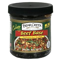 Bear Creek Country Kitchens Beef Soup Base, 8-Ounce Jars (Pack of 6)