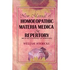 New Manual of Homoeopathic Materia Medica and Repertory