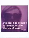 Love Affair Art Poster Print by Andy Warhol, 11x14