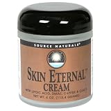 Source Naturals Skin Eternal Cream, with Lipoic Acid, DMAE, C-Ester & CoQ10, 4 oz (113.4 g)