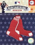 Boston Red Sox 2 Socks Sleeve Patch - Official MLB Licensed