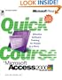 Quick Course  in Microsoft  Access 2000