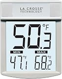 La Crosse Technology WT-62U LCD Window Thermometer