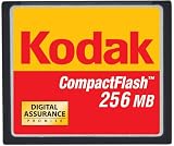 Kodak Compact Flash Card 256 MB KPCF256SCS (Retail Package)