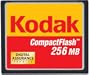 Kodak Compact Flash Card 256 MB KPCF256SCS (Retail Package)