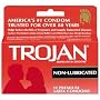 Trojan Regular Non-Lubricated Condoms, Box of 12