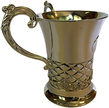 Hand Washing " Netilat Yadiyim " Silver Plate Cup