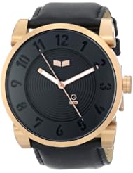 Vestal Unisex DOP012 Doppler Rose Gold Black Watch