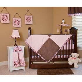 Nursery To Go Chocolate Delight 10 Piece Crib Set