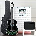 Esteban Duende Acoustic Electric Classical Guitar Package w/ Bonus Amplifier , 10 DVDs and Accessories