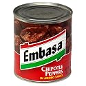 Embasa Chipotle Peppers in Adobo Sauce, 7-Ounce Cans (Pack of 12)