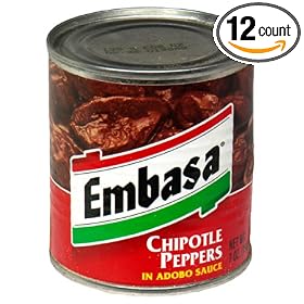 Embasa Chipotle Peppers in Adobo Sauce (12x7 OZ)