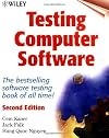 Testing Computer Software, 2nd Edition