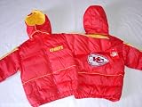 Kansas City Chiefs Kids Hooded NFL Bubble Jacket