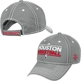 Adidas Houston Rockets Authentic Practice Graphic Adjustable Hat