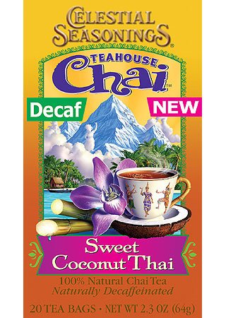 Celestial Seasonings Decaf Sweet Coconut Thai Chai by Celestial Seasonings
