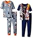Star Wars Boys Kylo Ren and The Coveted Jedi Tech 4-Piece Pajama Set