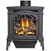 Napoleon Gds25 Bayfield Cast Iron Propane Gas Stove - Black