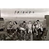 Friends (Lunch on Skyscraper) TV Poster Print