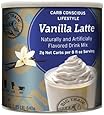 Big Train Low Carb Blended Ice Vanilla Latte Mix, 1.85 lb Can