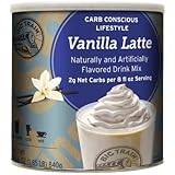 Big Train Low Carb Blended Ice Vanilla Latte Mix, 1.85 lb Can