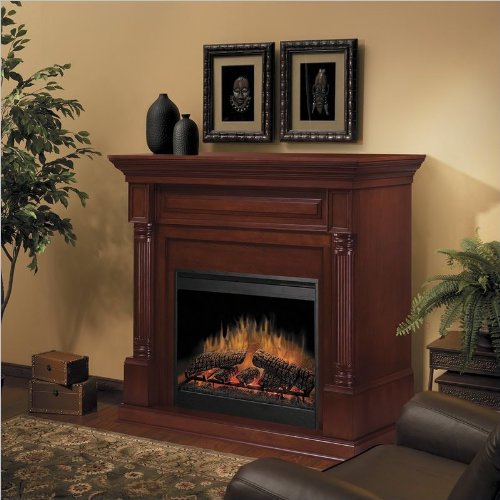 Dimplex Timothy Mantel Electric Fireplace in Burnished Walnut On Sale