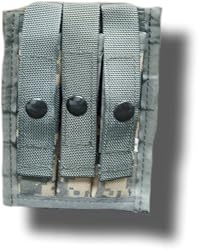 Tru-Spec M.O.L.L.E. compatible 9MM 3-Mag Pouch