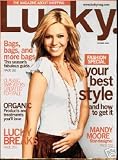 Lucky Magazine October 2005 Back Issue ~ Mandy Moore Cover