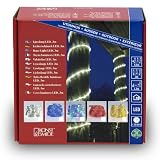 Konstsmide 3043-100 LED Lichterschlauch (3 Meter, warm weiß, 230V, 2.1W, für außen)