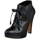 Moschino Cheap And Chic Women's Farmer Lace Up Bootie