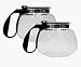 Kitchen & Housewares : Mr. Coffee ND13-2PK 12 Cup Carafe, Black, 2 Pack